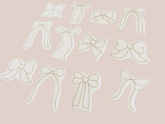 Ribbons & Bows Embroidery PDF Pattern Set