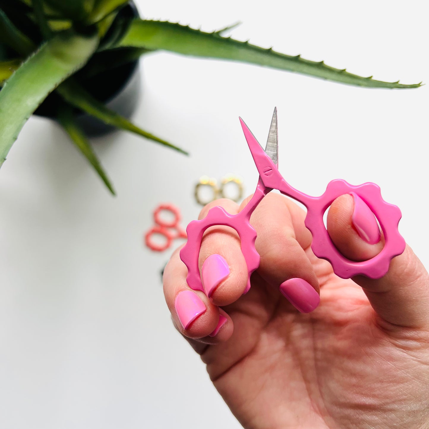 Floral Embroidery Scissors