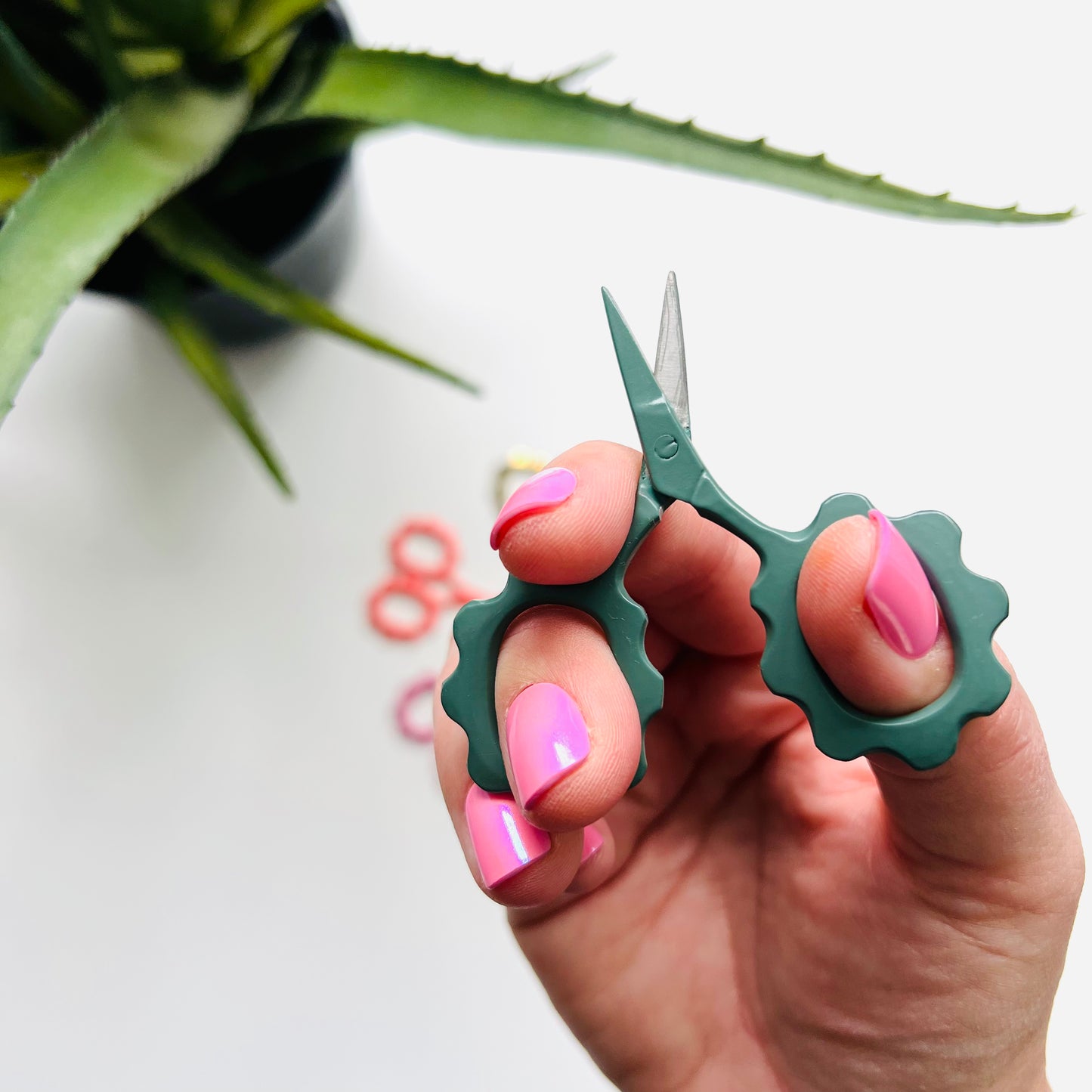 Floral Embroidery Scissors