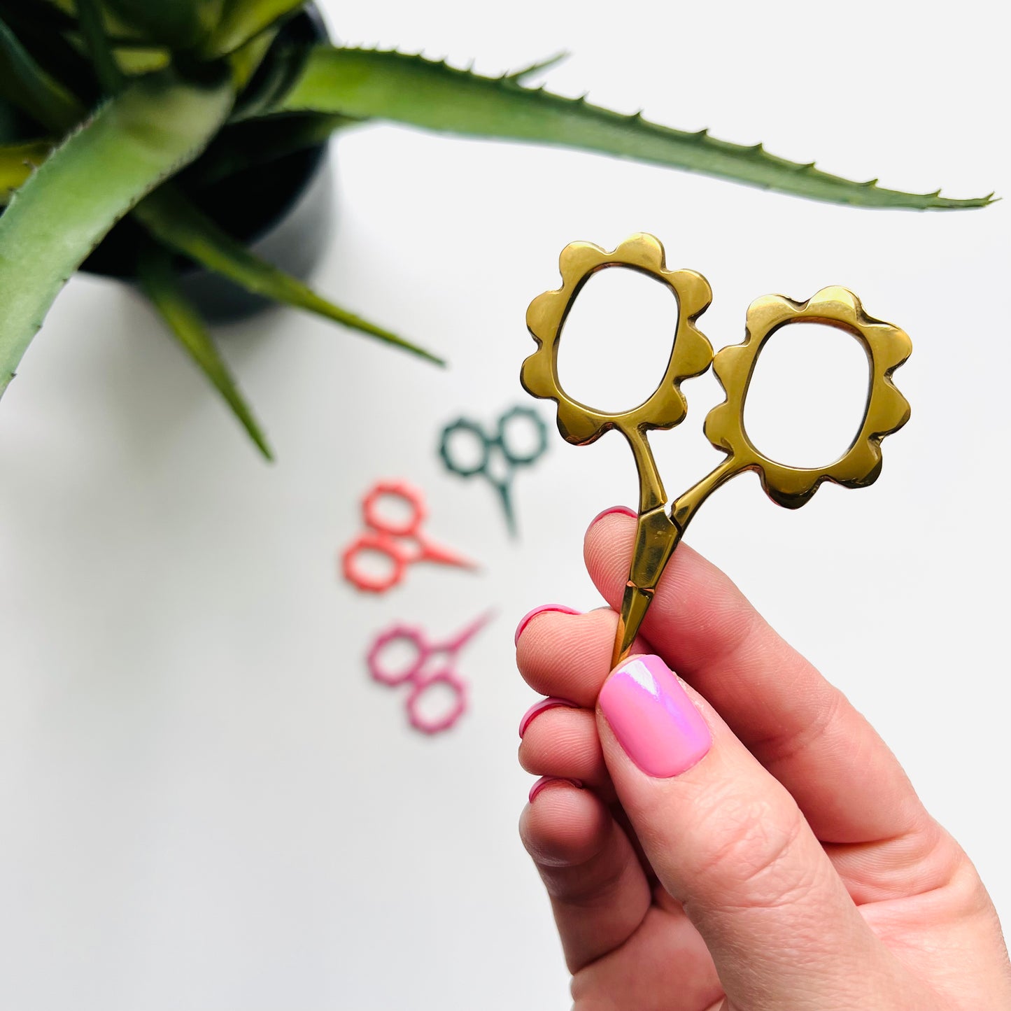 Floral Embroidery Scissors