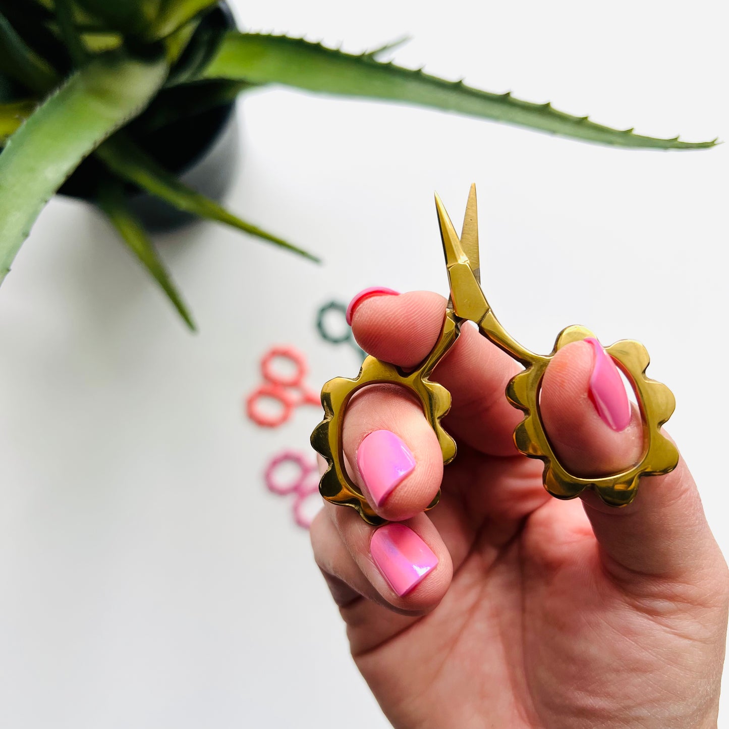 Floral Embroidery Scissors