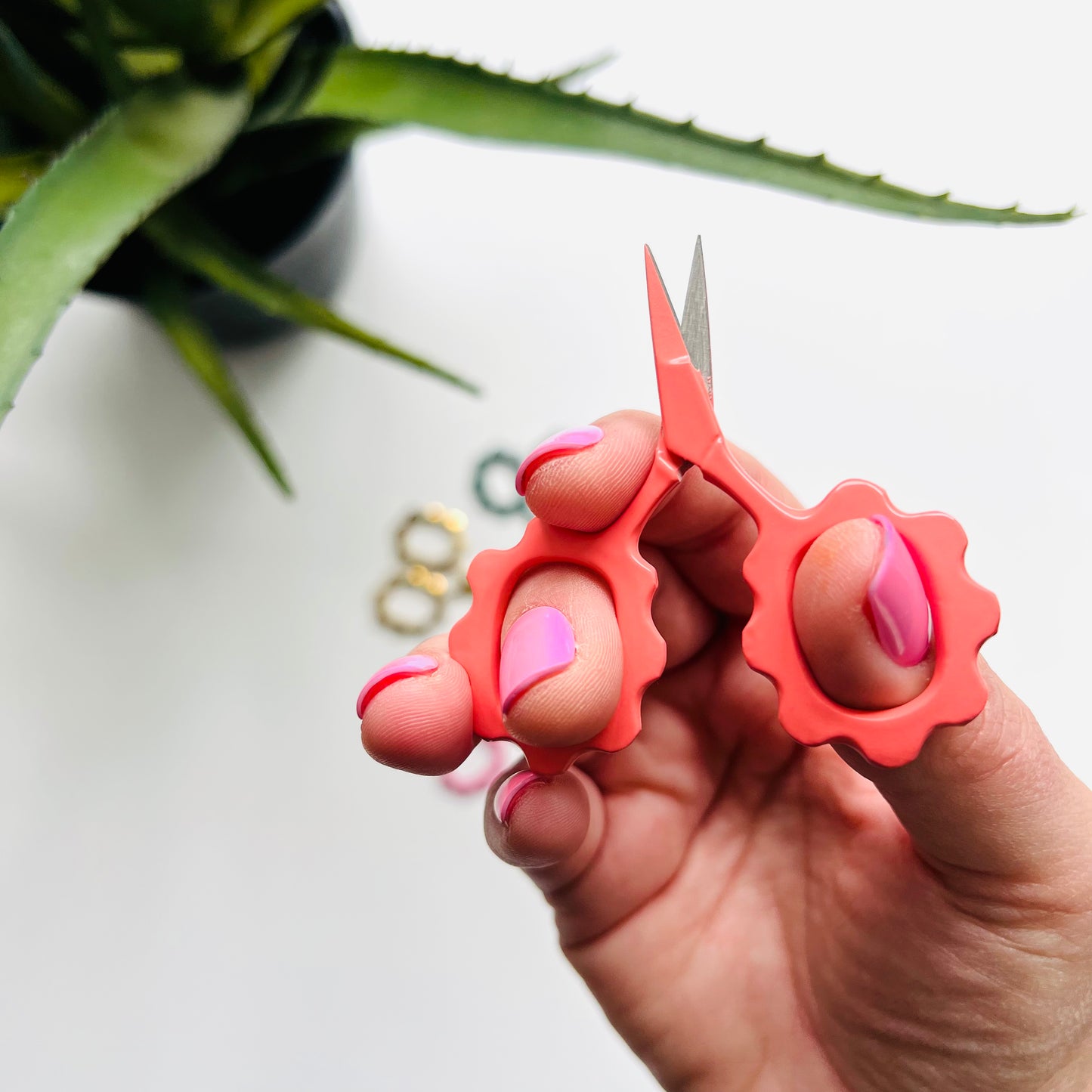 Floral Embroidery Scissors