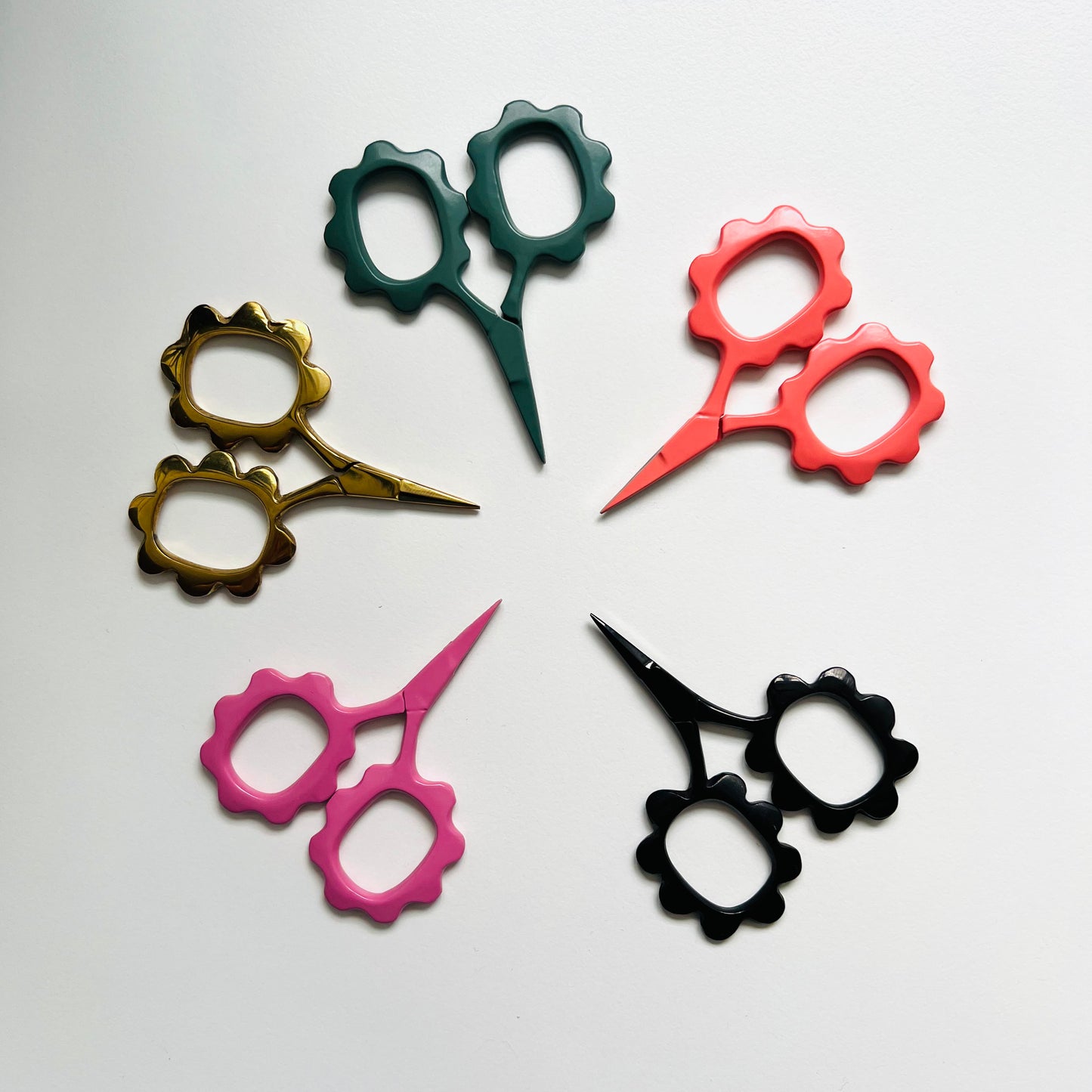 Floral Embroidery Scissors
