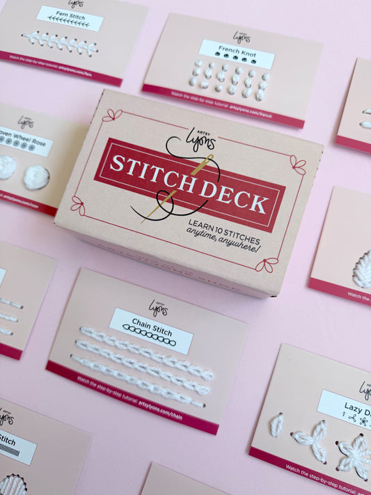 The Stitch Deck Embroidery Kit