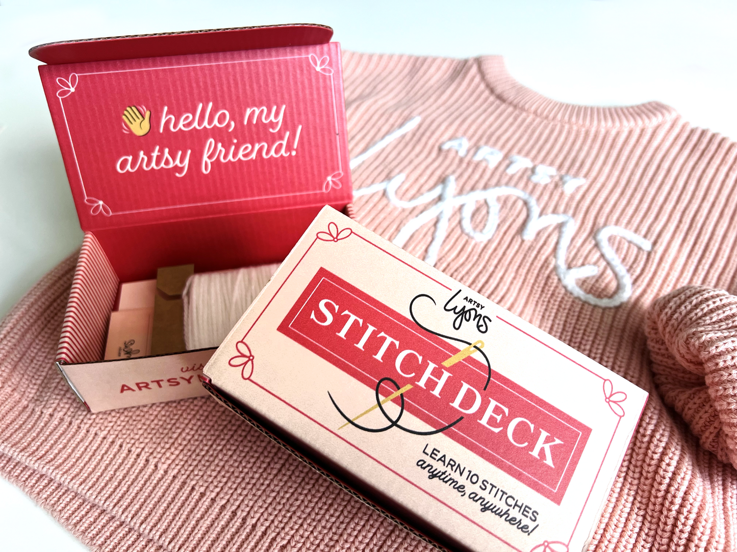 The Stitch Deck Embroidery Kit