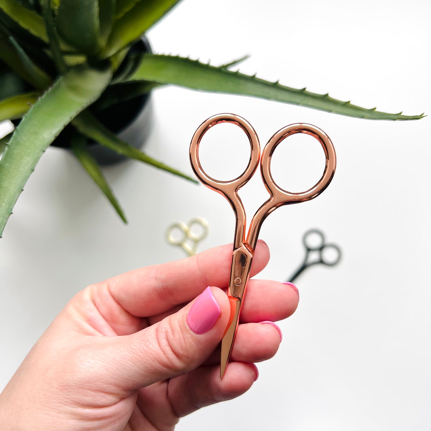 Rose Gold Embroidery Scissors