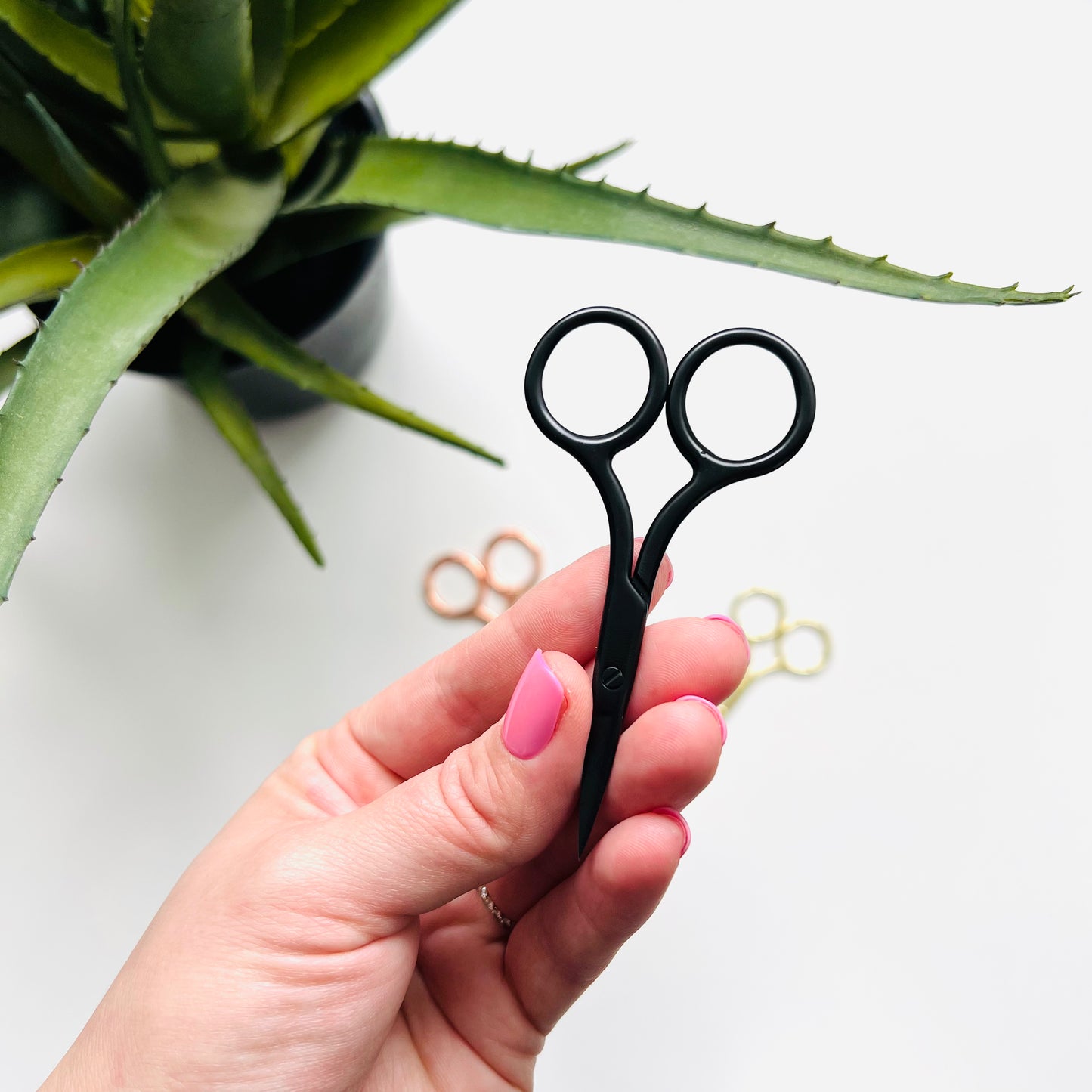 Matte Black Embroidery Scissors