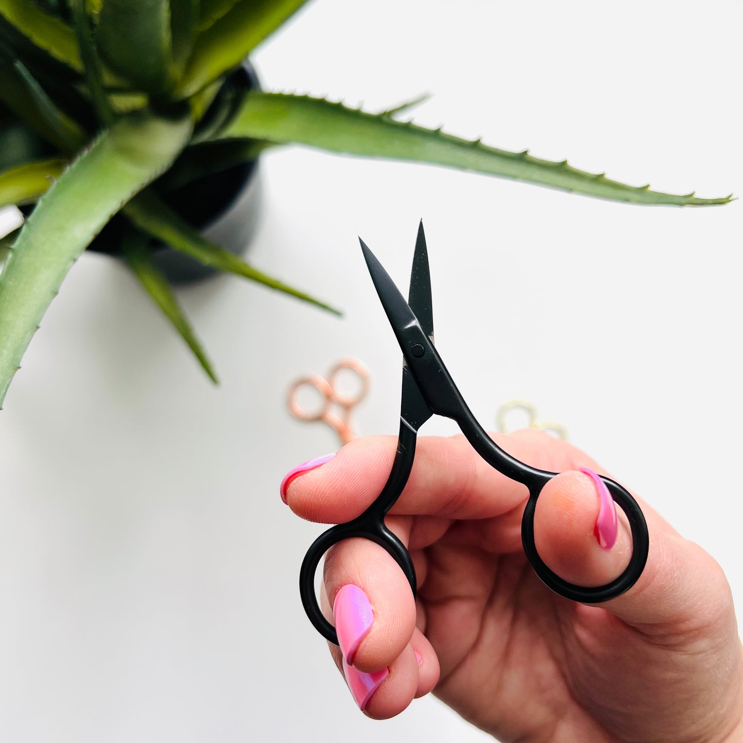Matte Black Embroidery Scissors