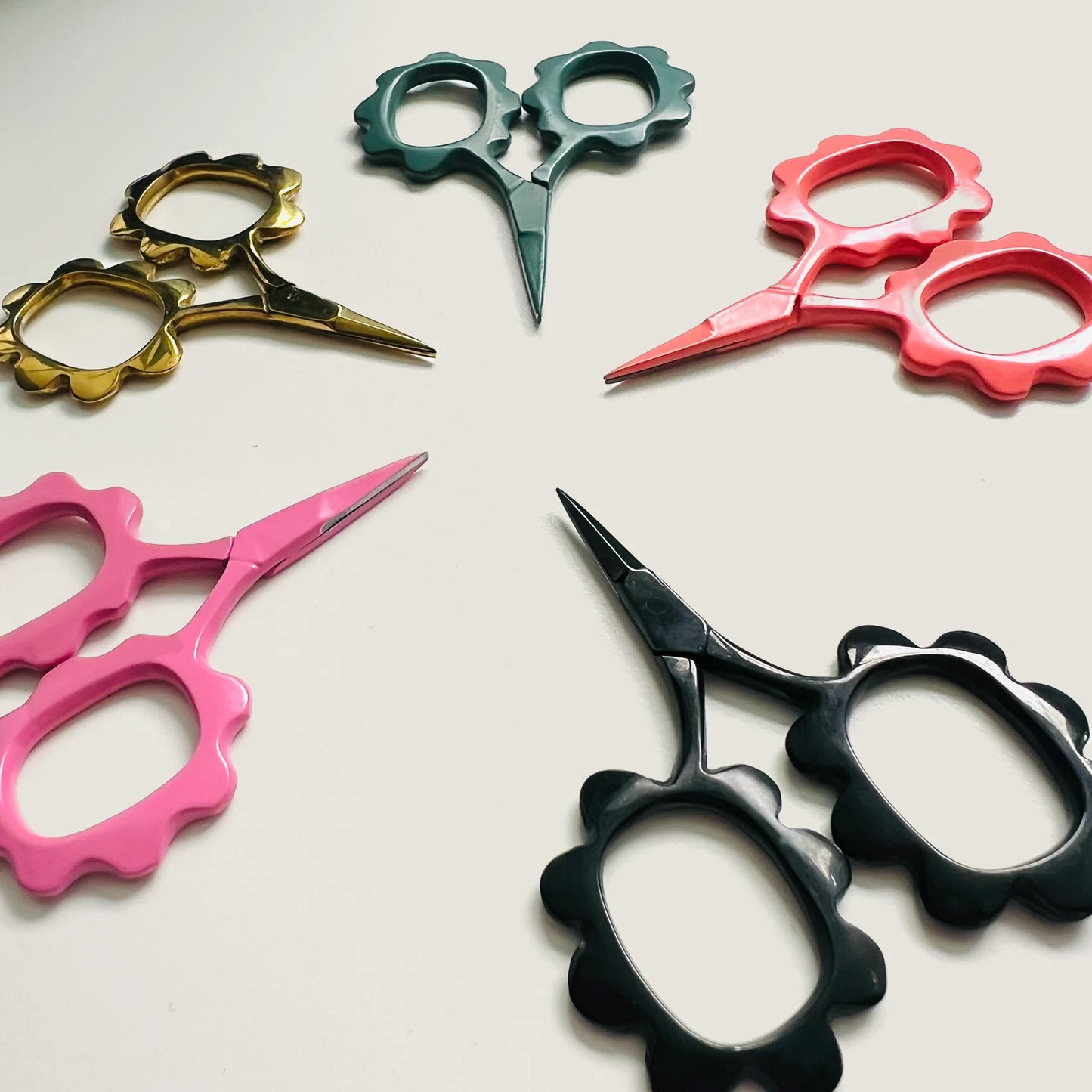Floral Embroidery Scissors