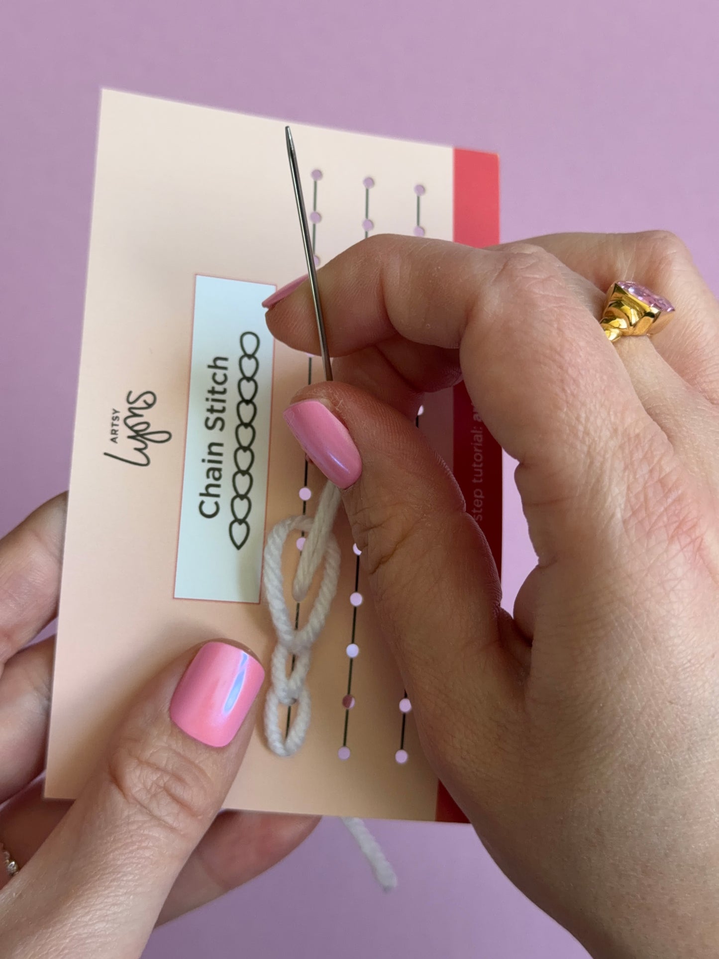 The Stitch Deck Embroidery Kit