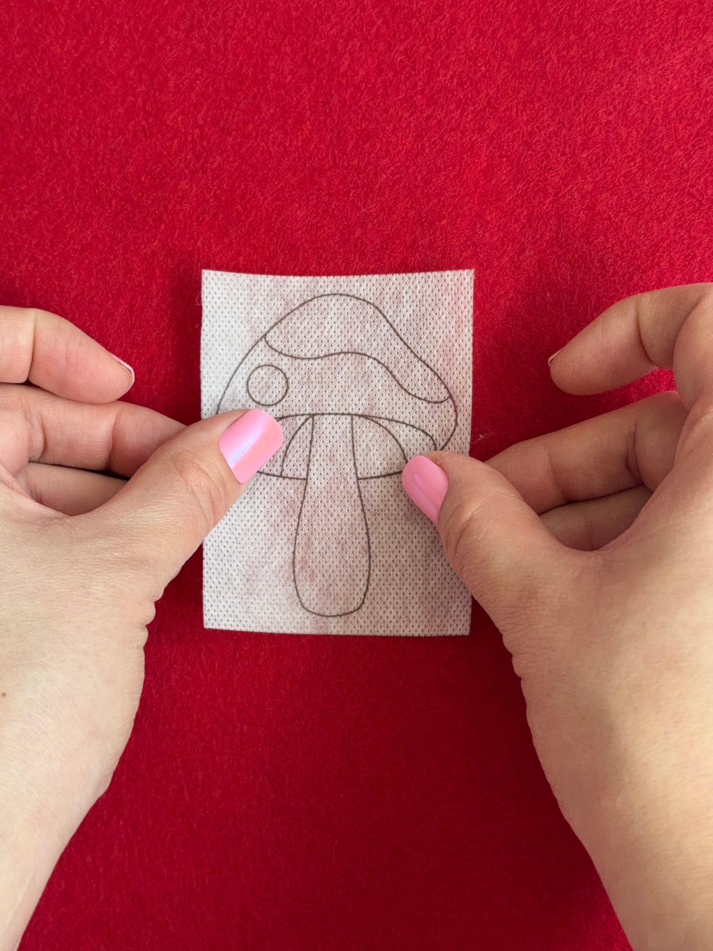 Tiny Toadstool 1-Stitch Beginner Embroidery Kit