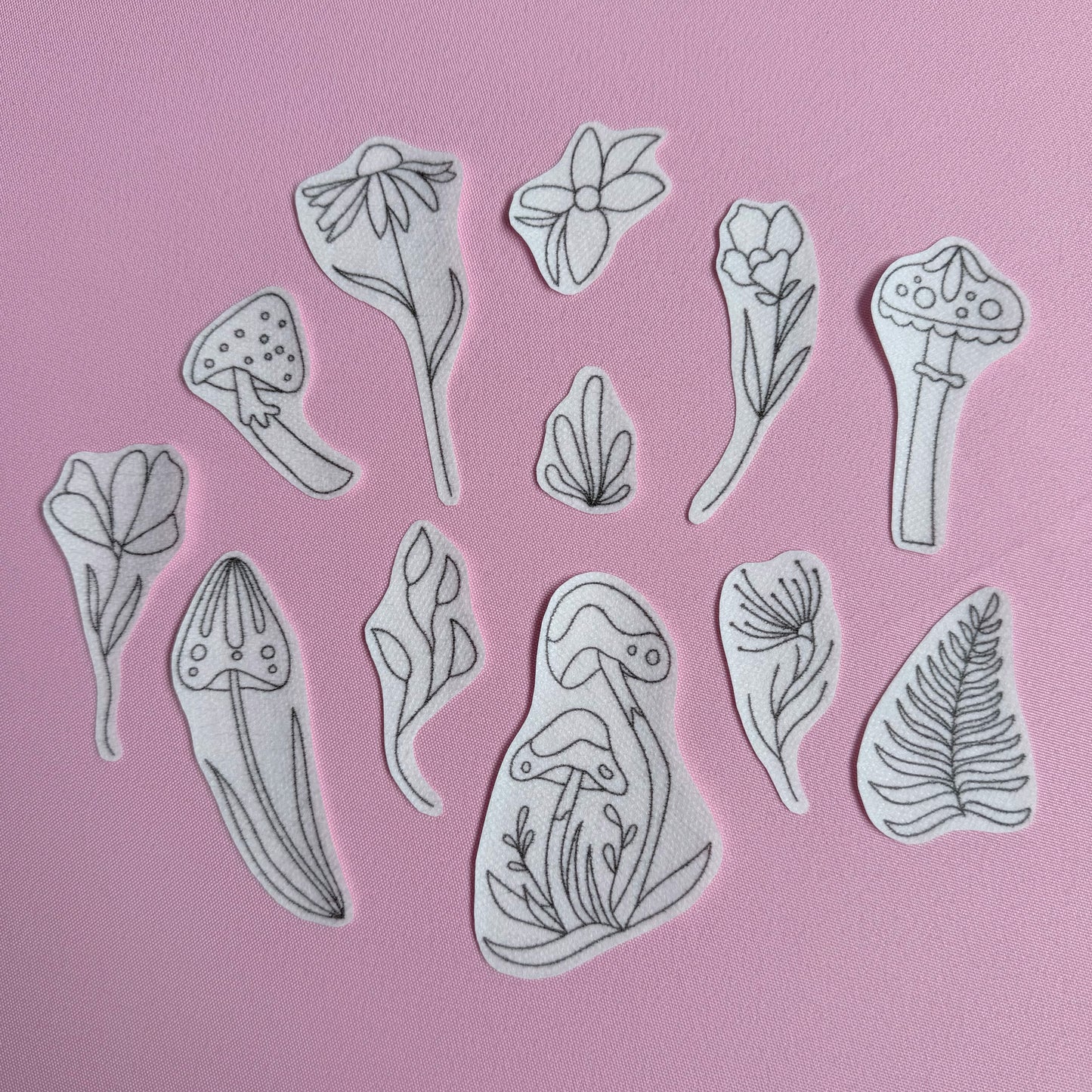 Mushroom Garden Stick & Stitch Bundle