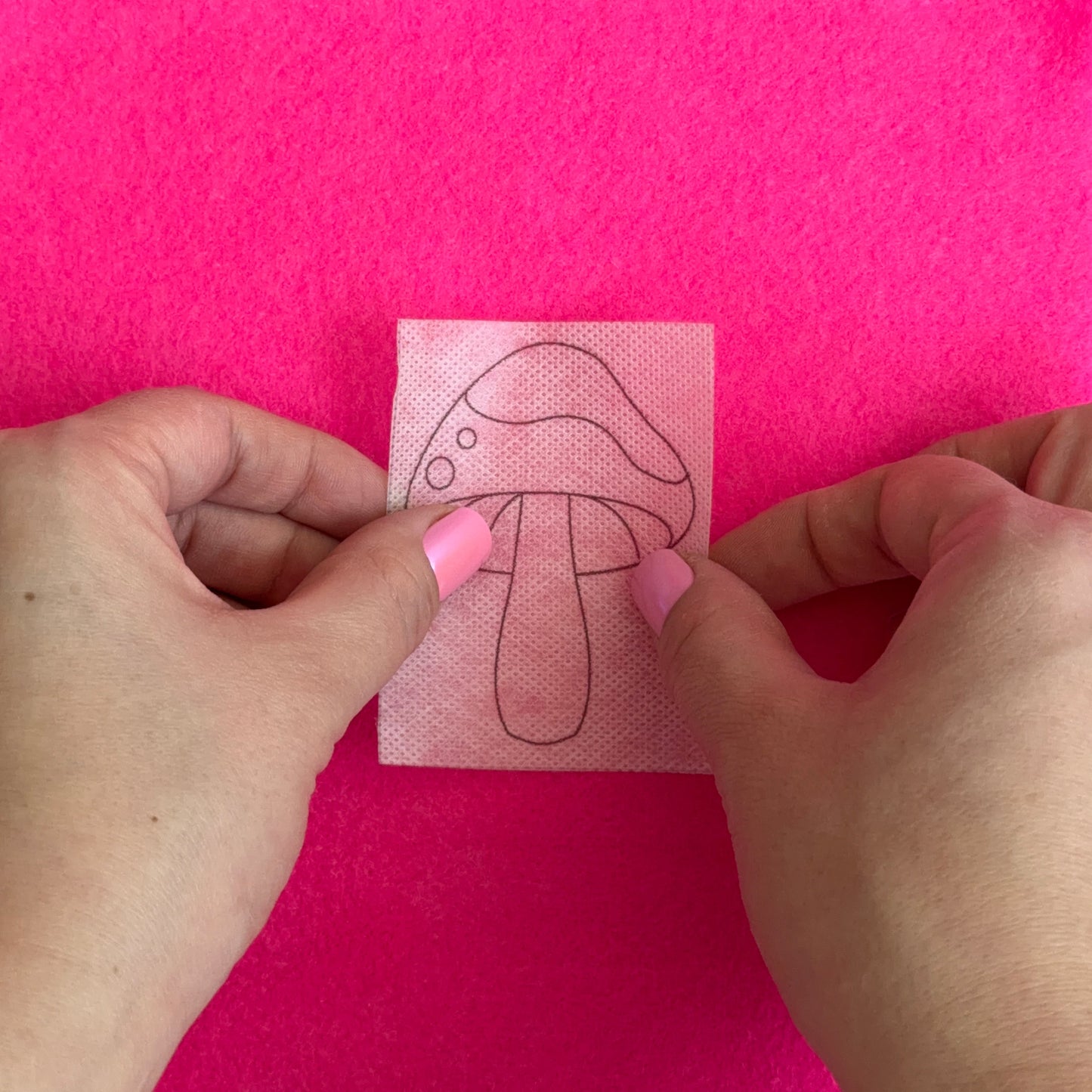 Tiny Toadstool 1-Stitch Beginner Embroidery Kit