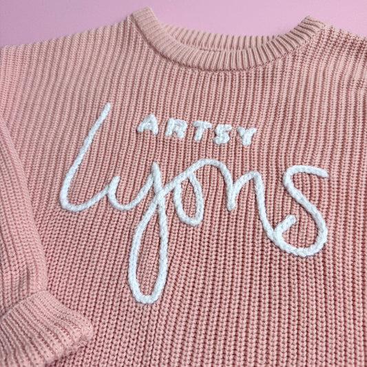 Custom Name Embroidery Kit