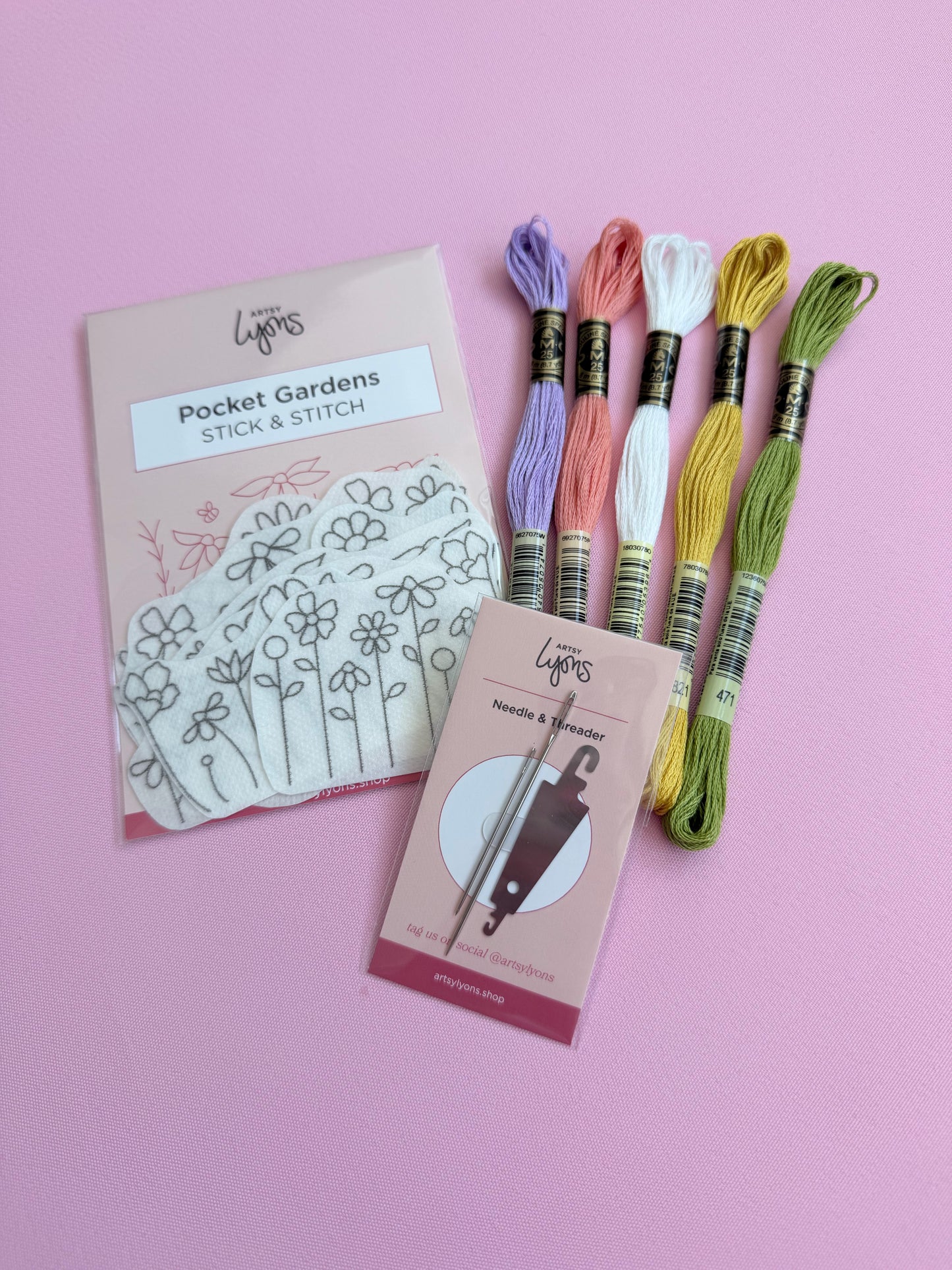 Pocket Gardens Stick & Stitch Bundle