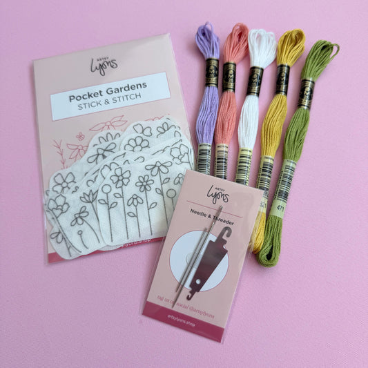 Pocket Gardens Stick & Stitch Bundle