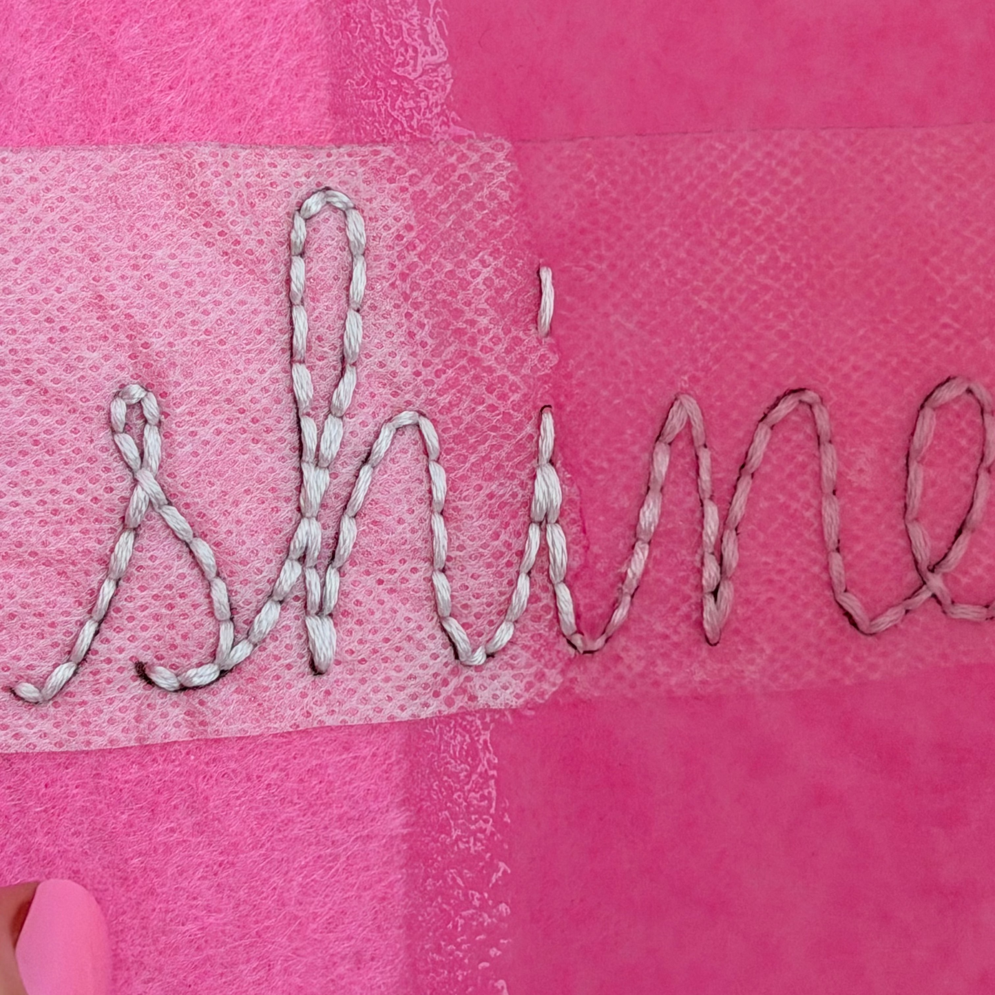 Good Vibes 1-Stitch Beginner Embroidery Kit