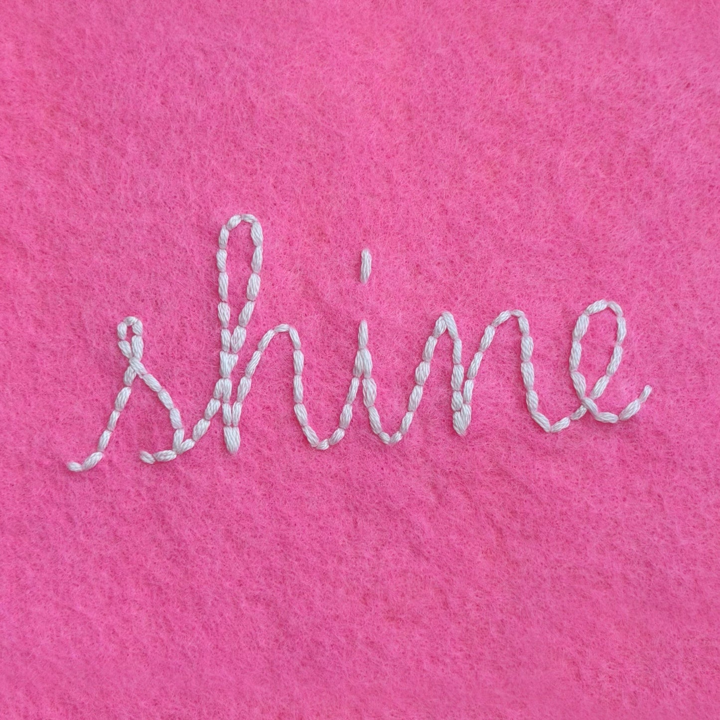 Good Vibes 1-Stitch Beginner Embroidery Kit