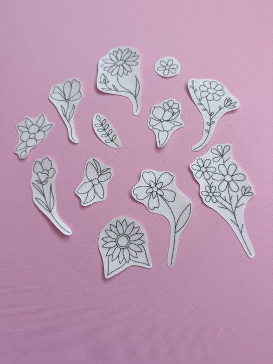 Wildflower Whimsy Stick & Stitch Bundle
