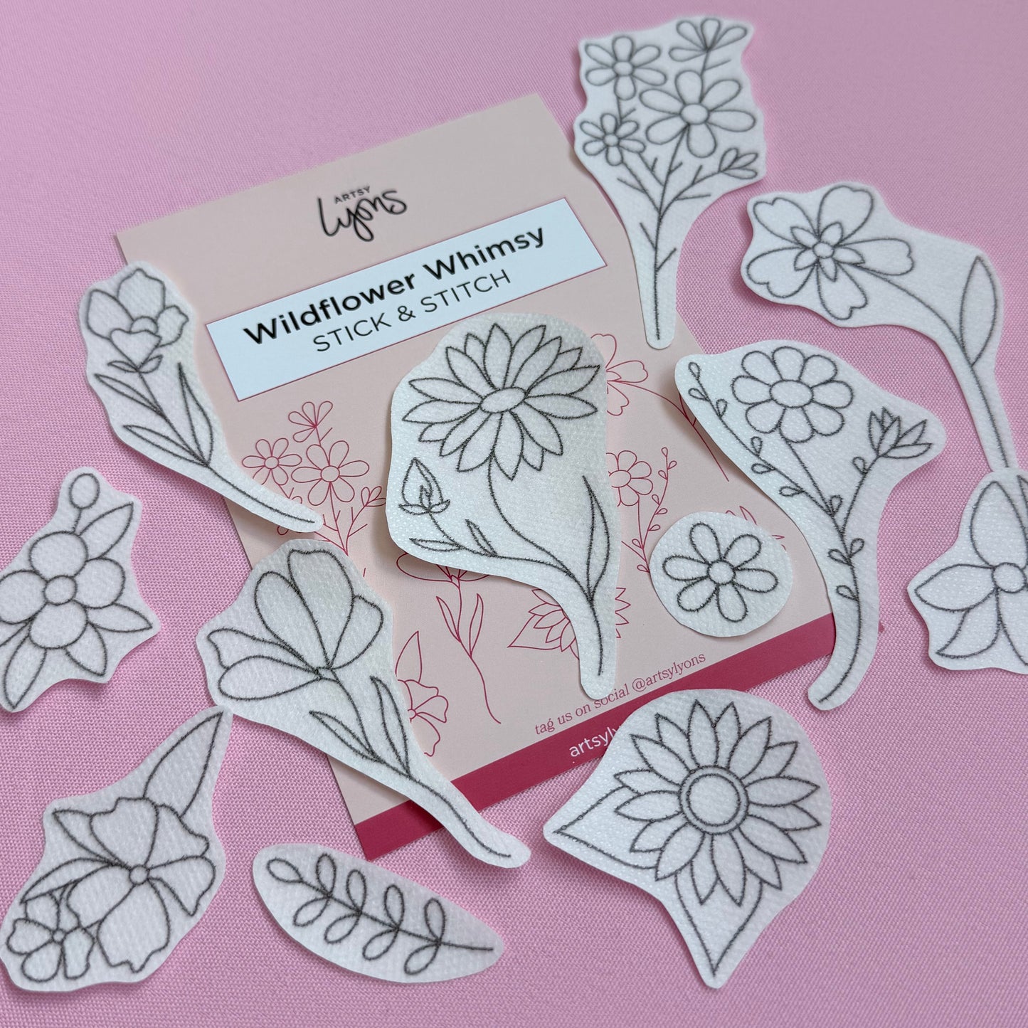 Wildflower Whimsy Stick & Stitch Set