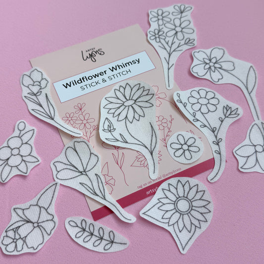 Wildflower Whimsy Stick & Stitch Set
