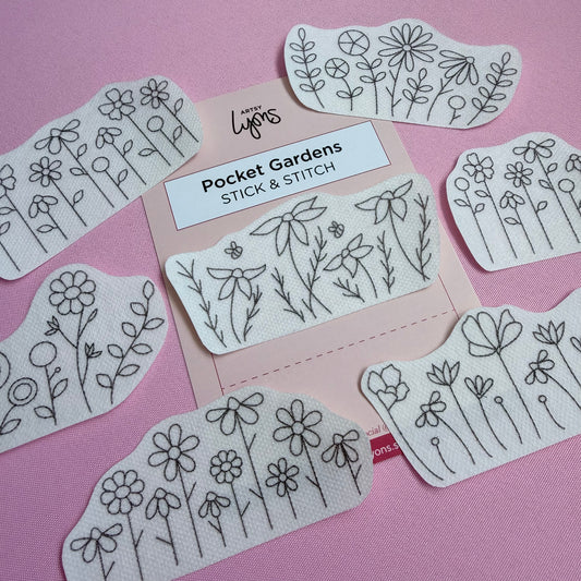 Pocket Gardens Stick & Stitch Set