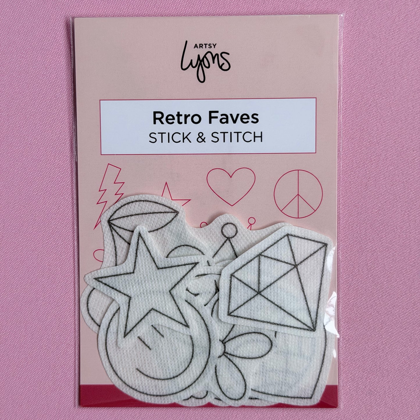 Retro Faves Stick & Stitch Set