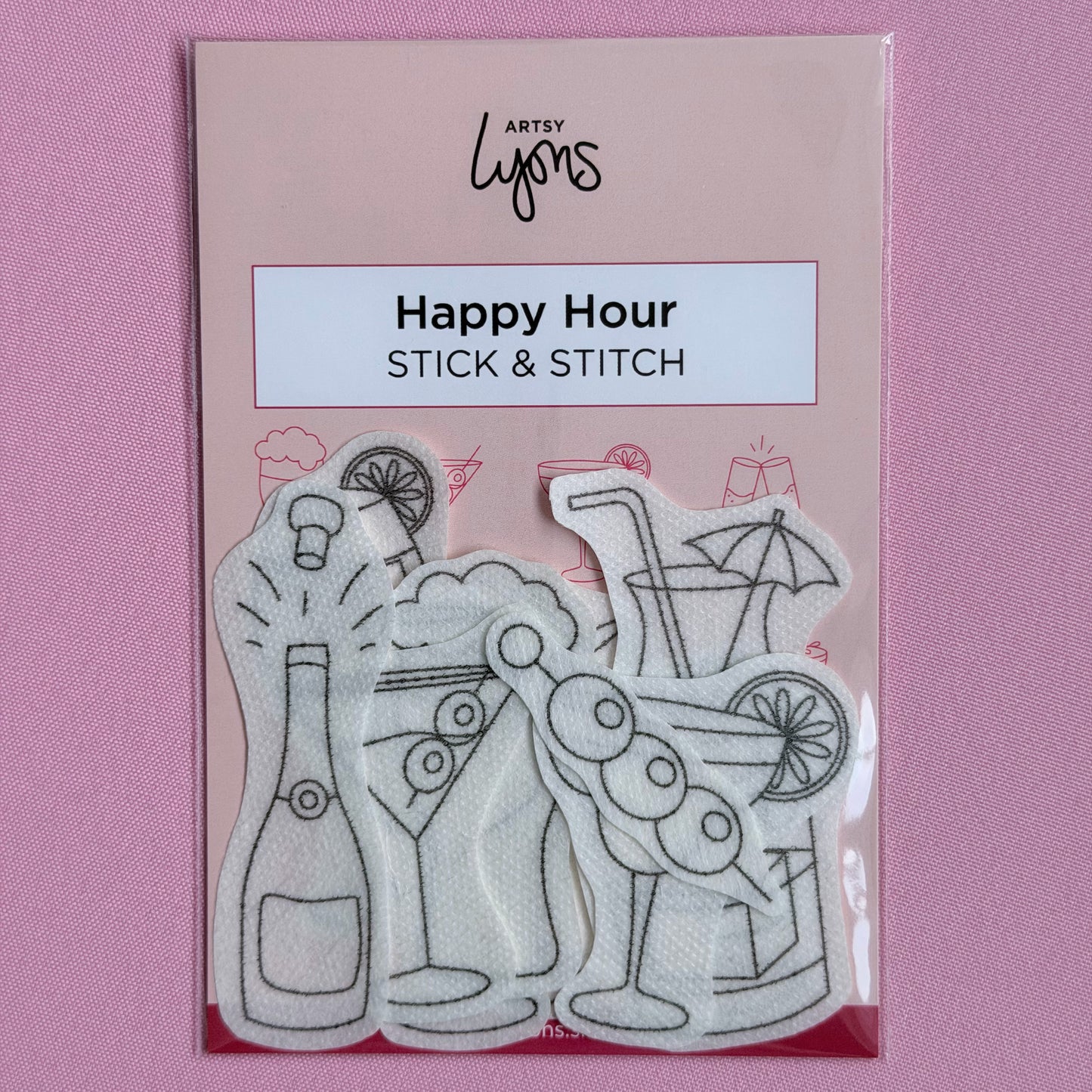 Happy Hour Stick & Stitch Set