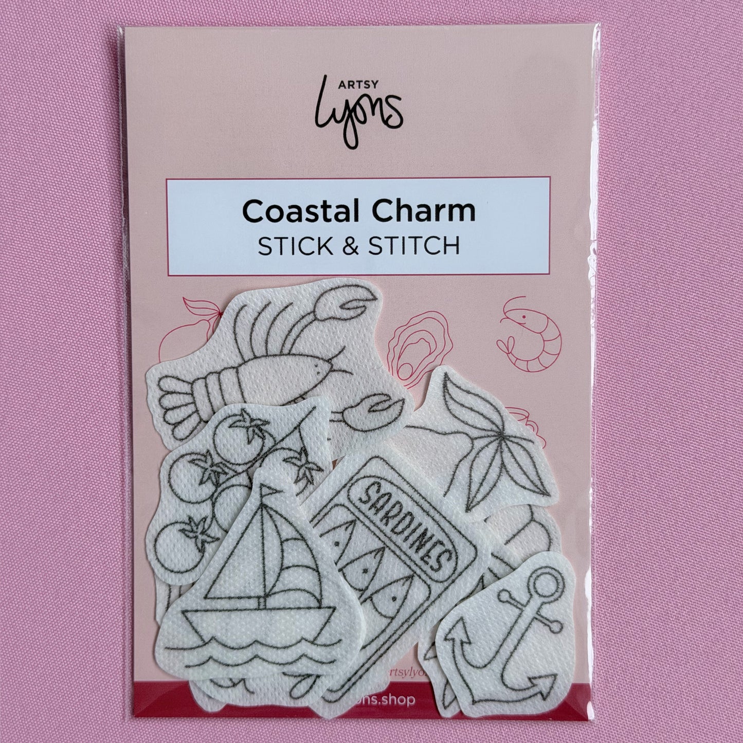 Coastal Charm Stick & Stitch Set
