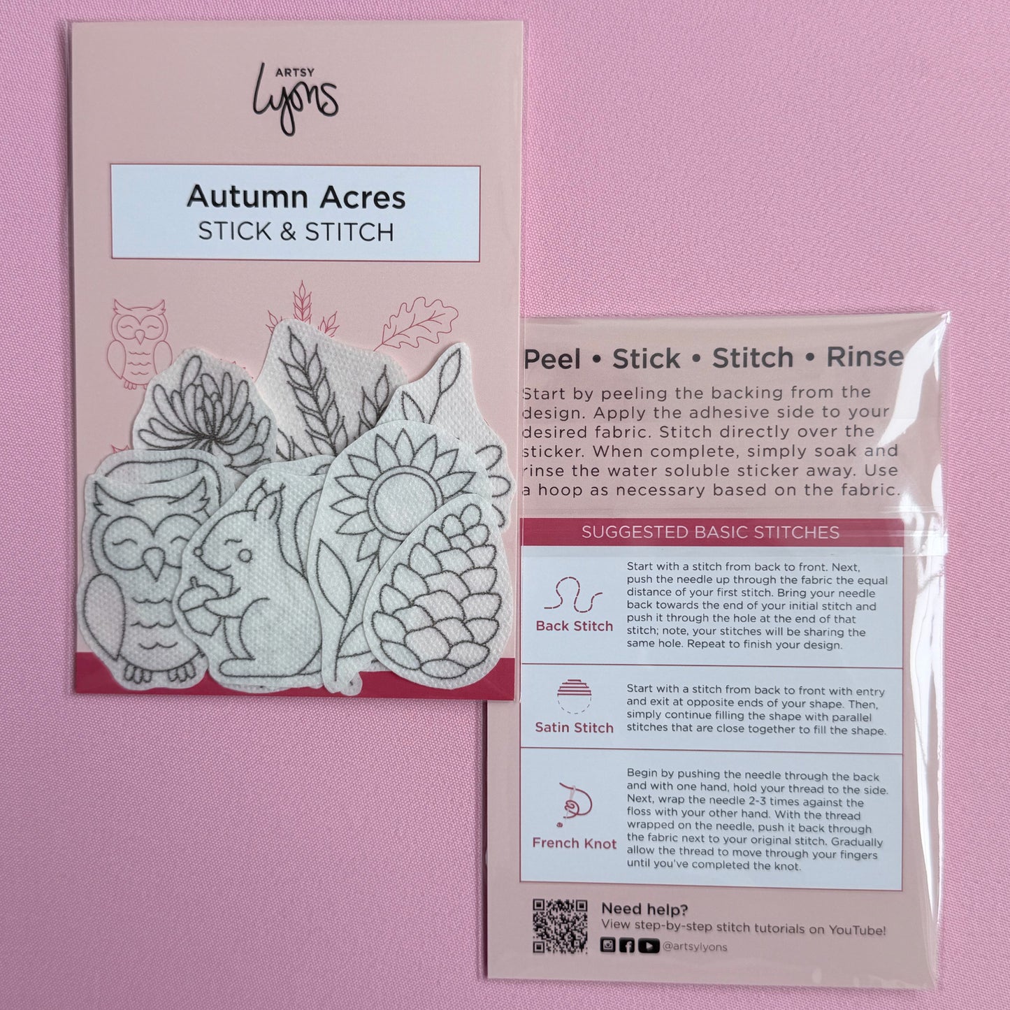 Autumn Acres Stick & Stitch Set