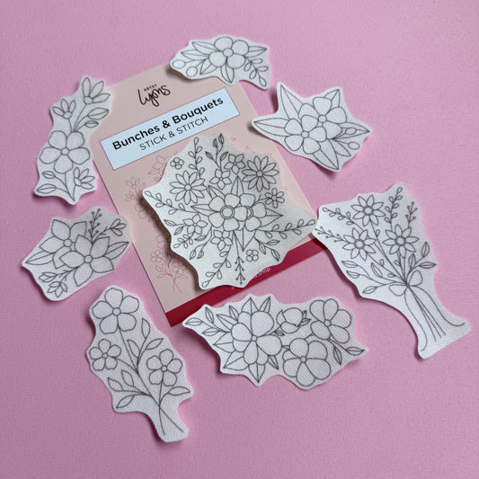 Bunches & Bouquets Stick & Stitch Set