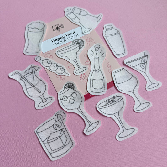 Happy Hour Stick & Stitch Set