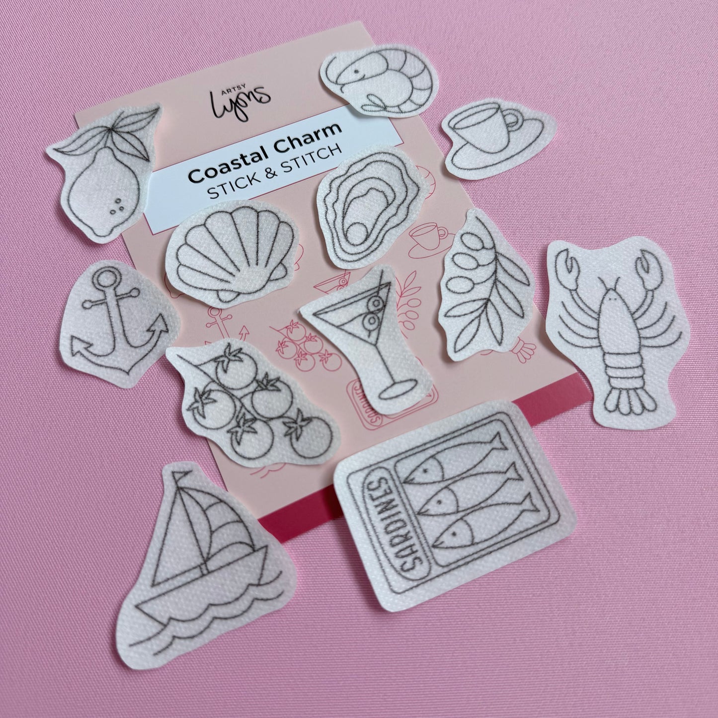 Coastal Charm Stick & Stitch Set