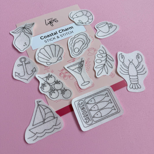 Coastal Charm Stick & Stitch Set