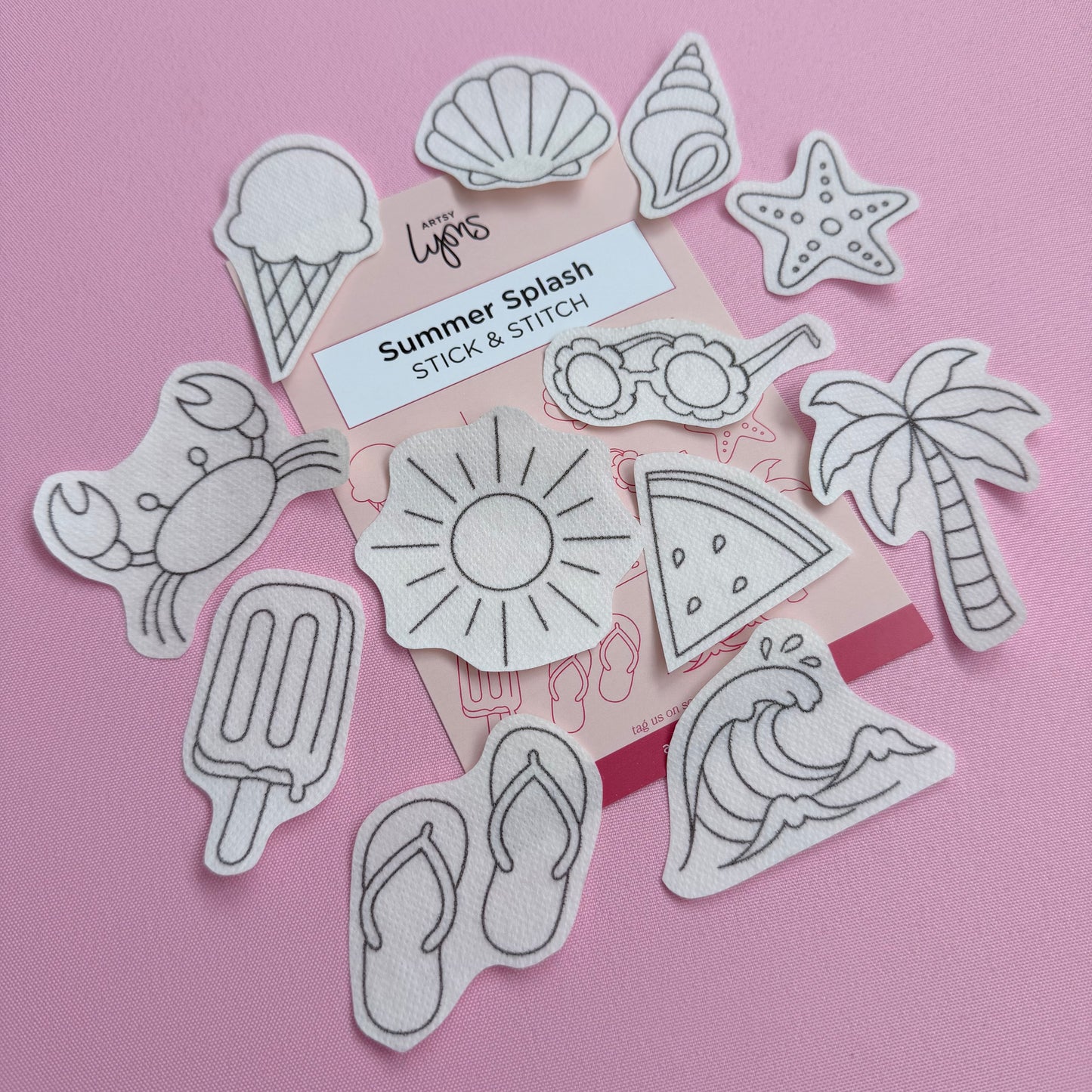 Summer Splash Stick & Stitch Set