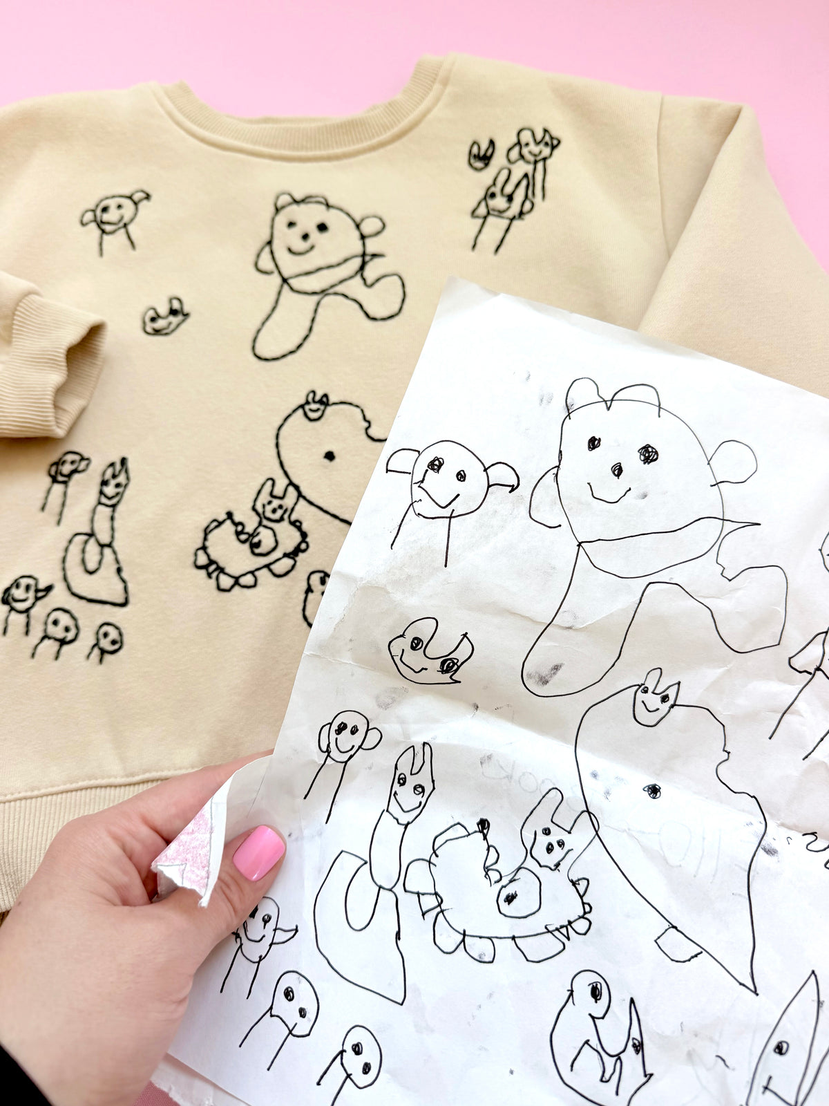 Scribbles to Stitches: Make a Wearable Memory