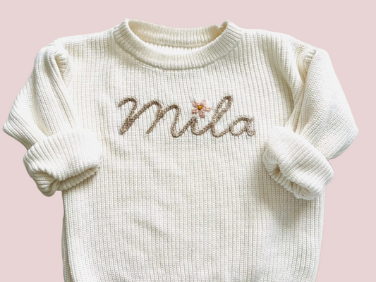 DIY Embroidery Name Design | Canva Template