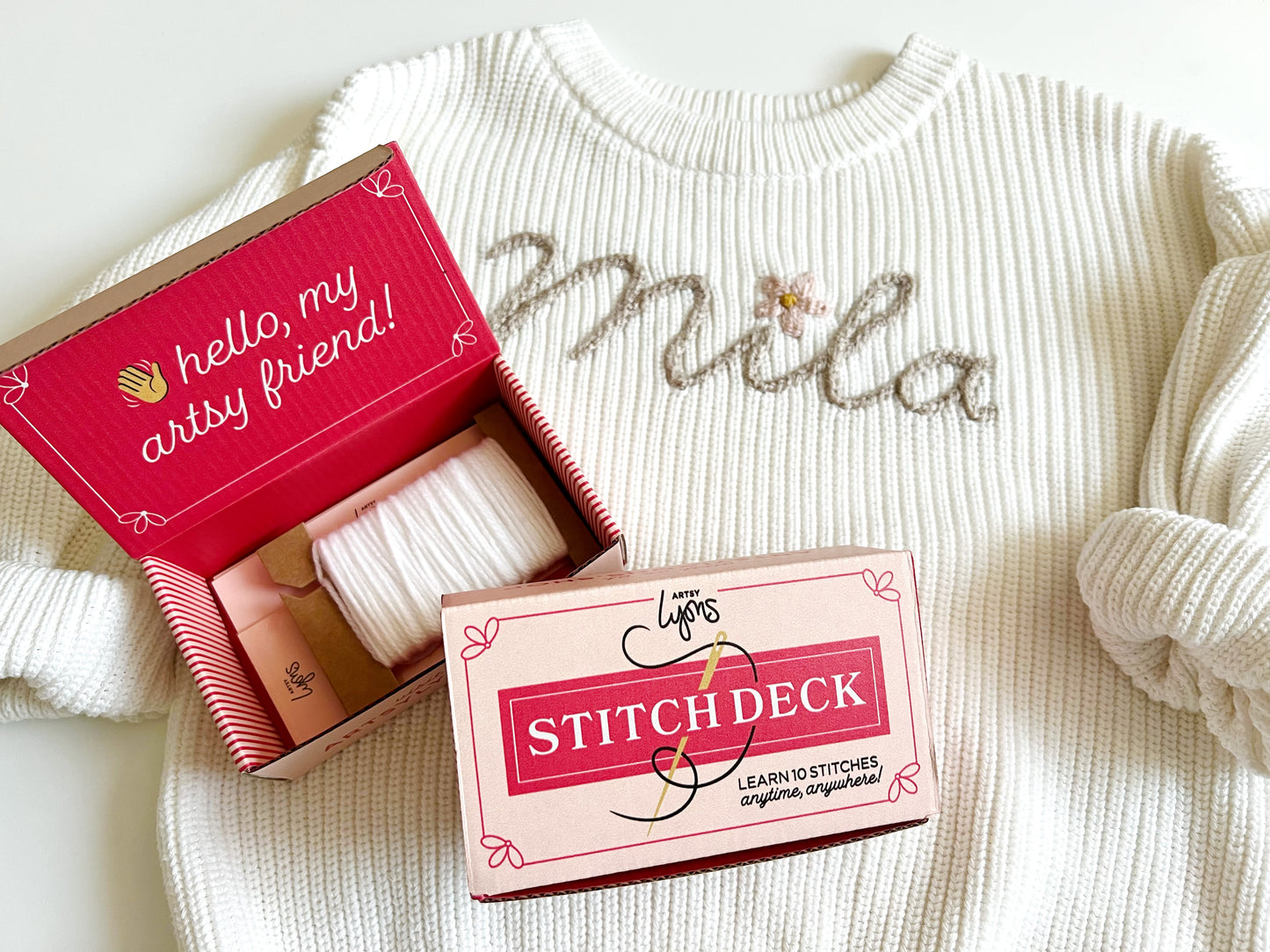 The Stitch Deck Embroidery Kit