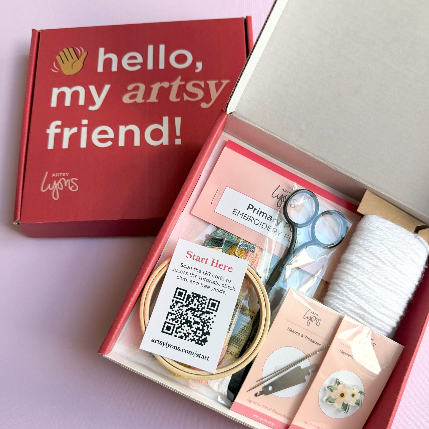 Retro Faves Beginner Embroidery Kit