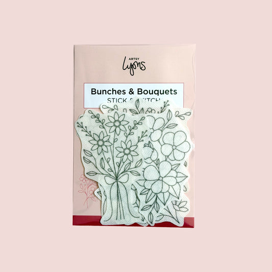 Bunches & Bouquets Stick & Stitch Set