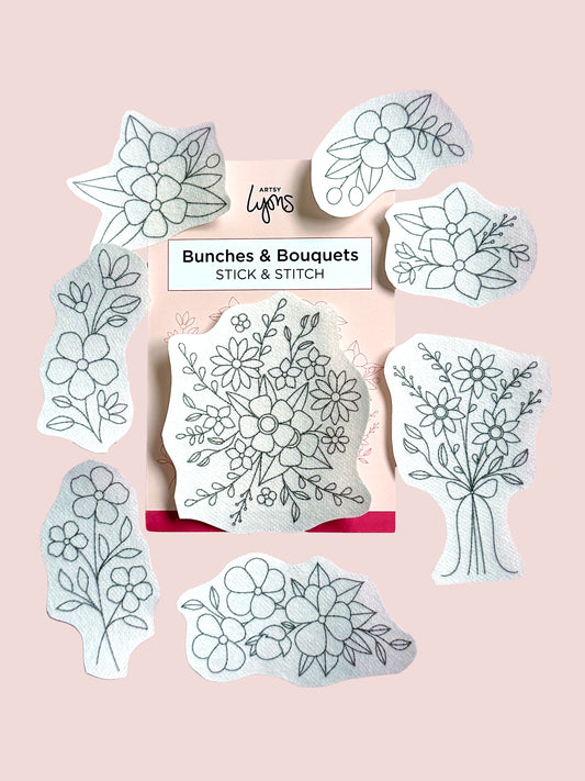 Bunches & Bouquets Stick & Stitch Set