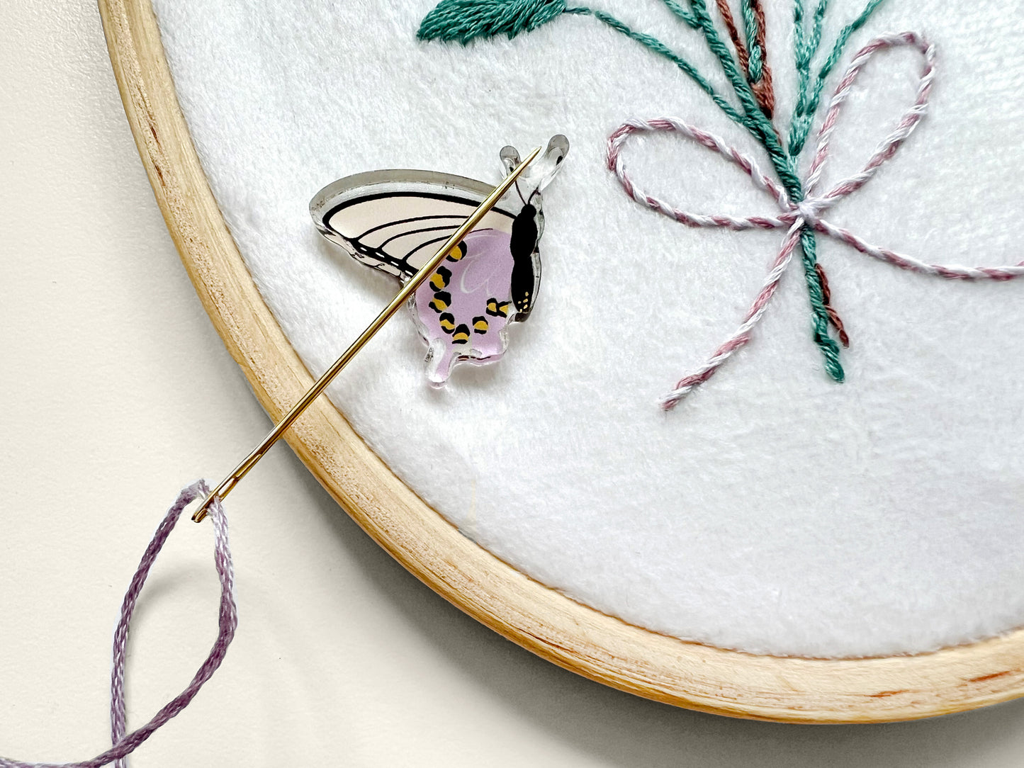 Butterfly Needle Minder