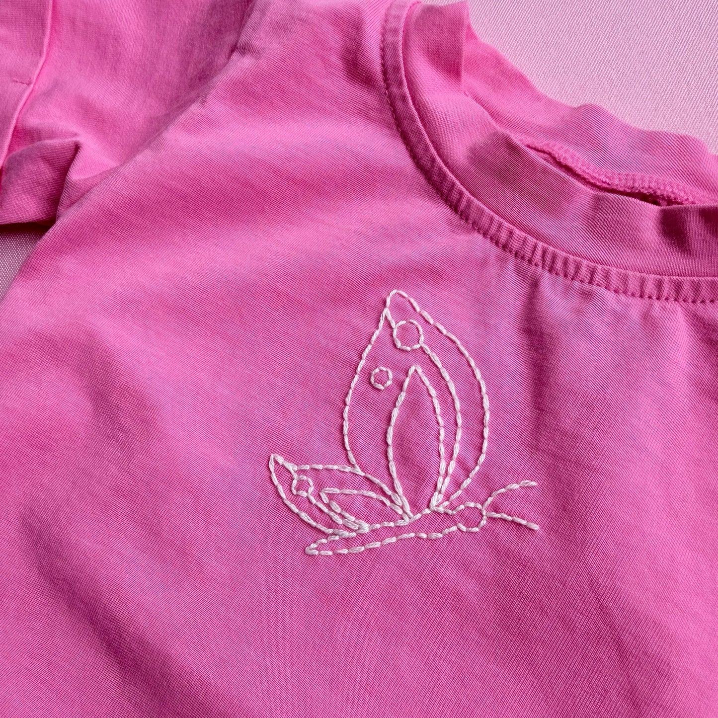 Soft Flutter 1-Stitch Beginner Embroidery Kit