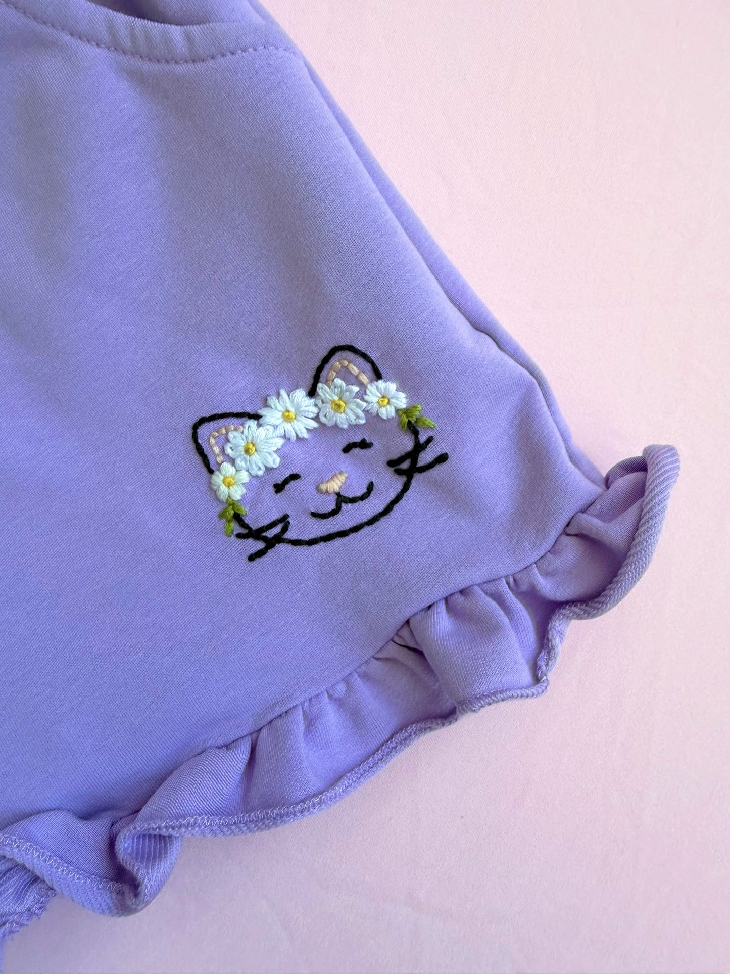 Floral Feline Stick & Stitch Set