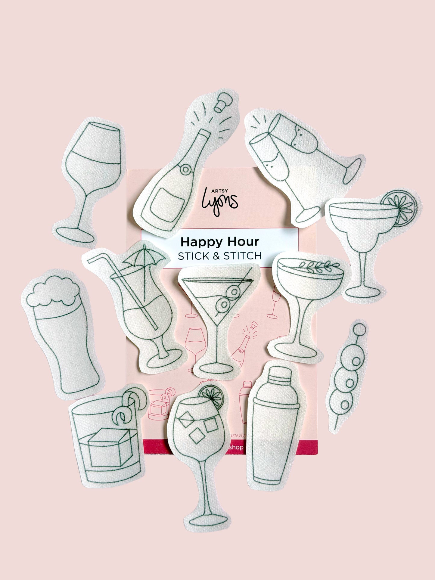 Happy Hour Stick & Stitch Set
