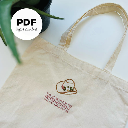 Nashville Vibes Embroidery PDF Pattern Set