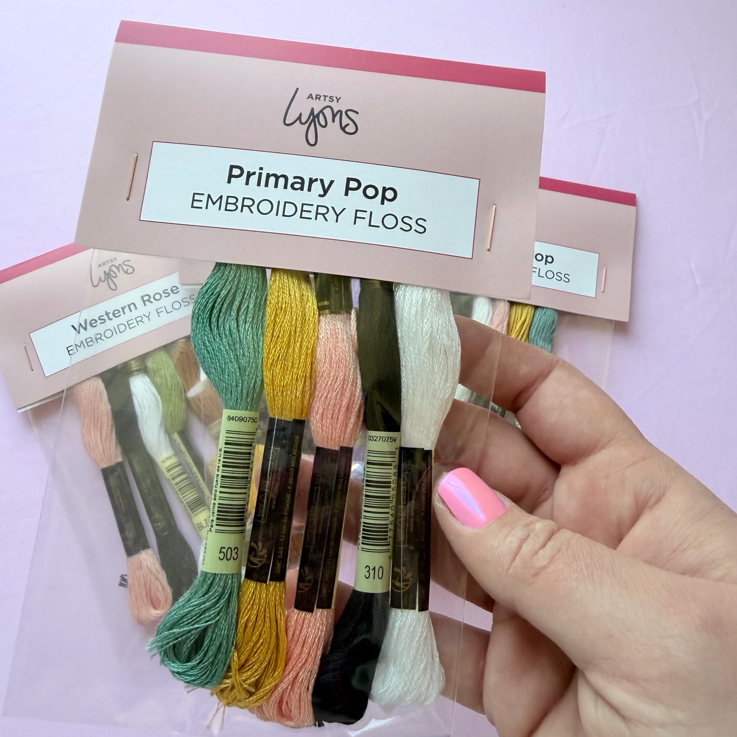 Retro Faves Beginner Embroidery Kit