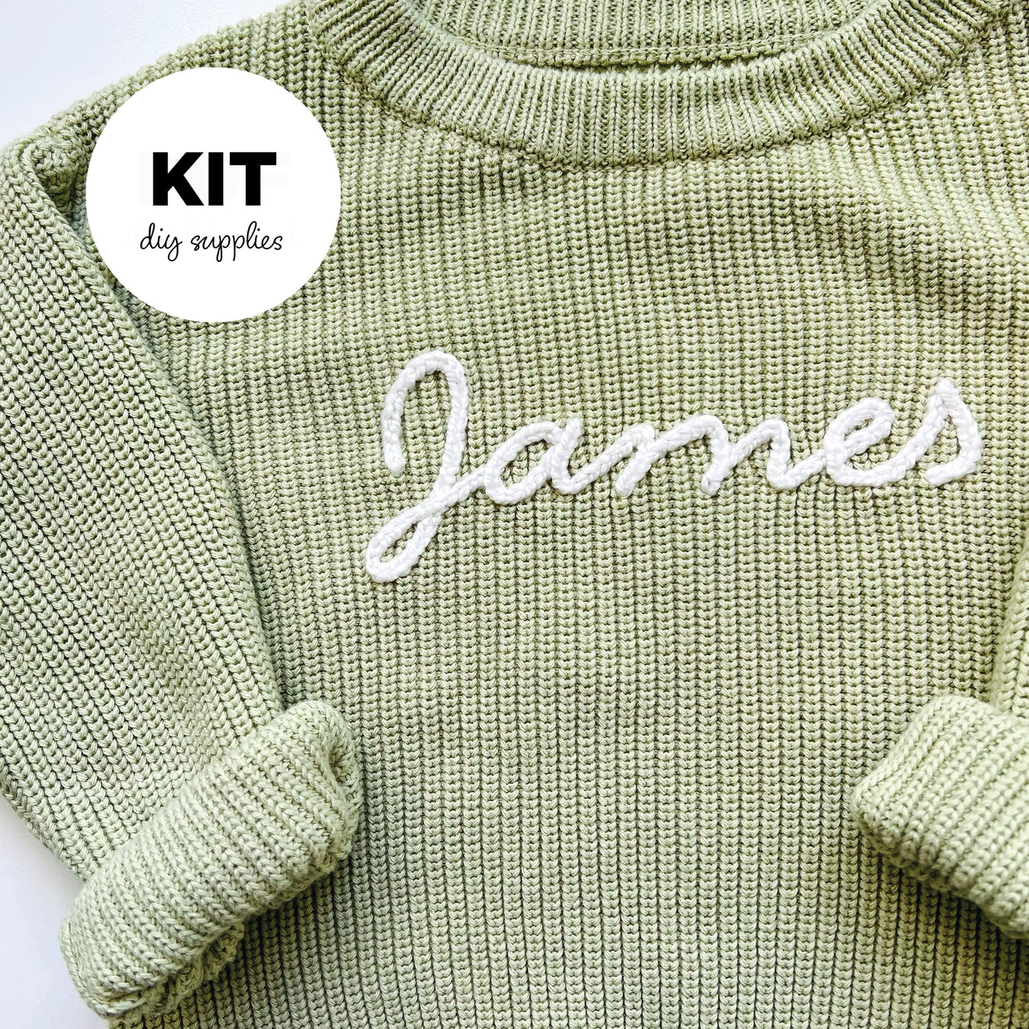 Custom Name Embroidery Kit