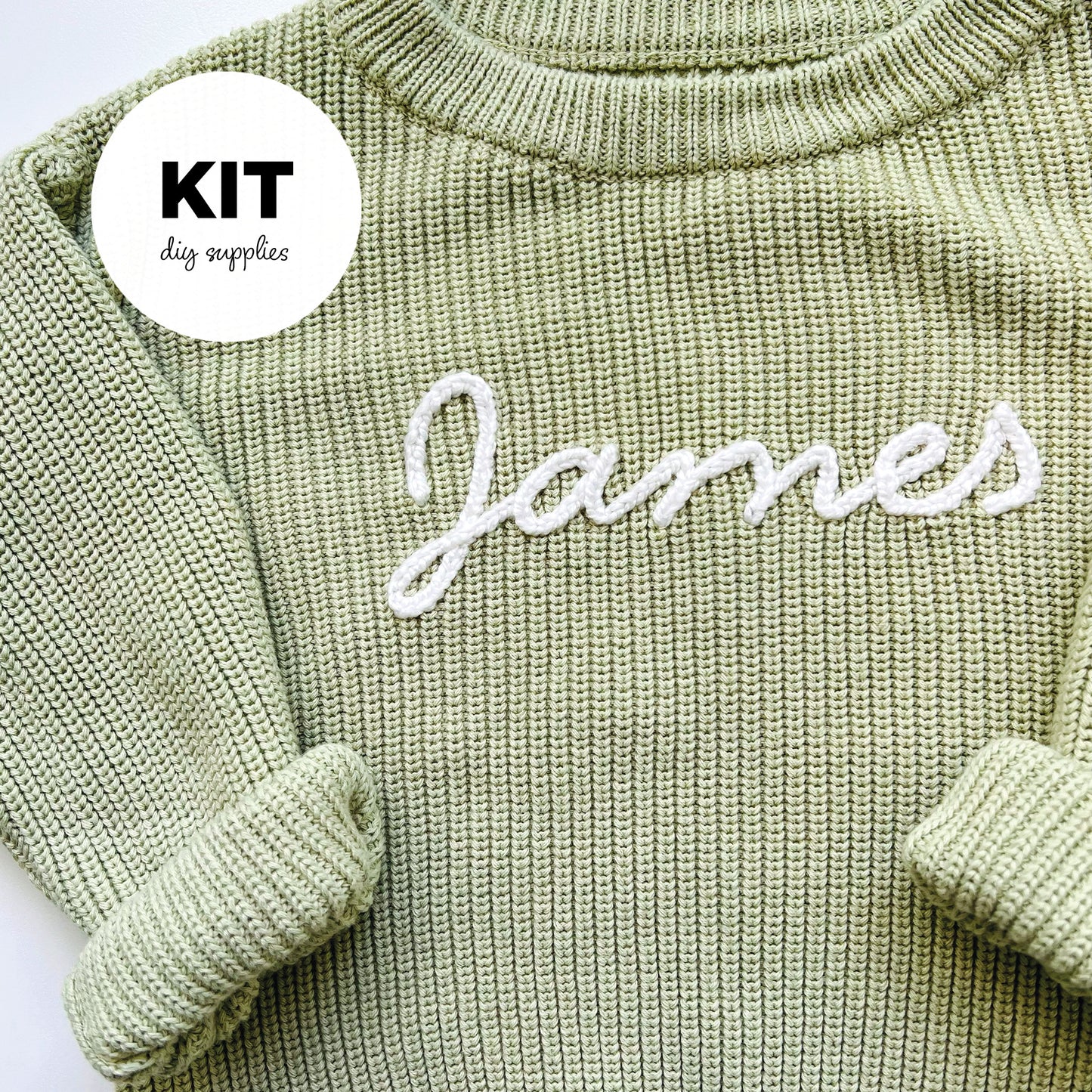 Custom Name Embroidery Kit