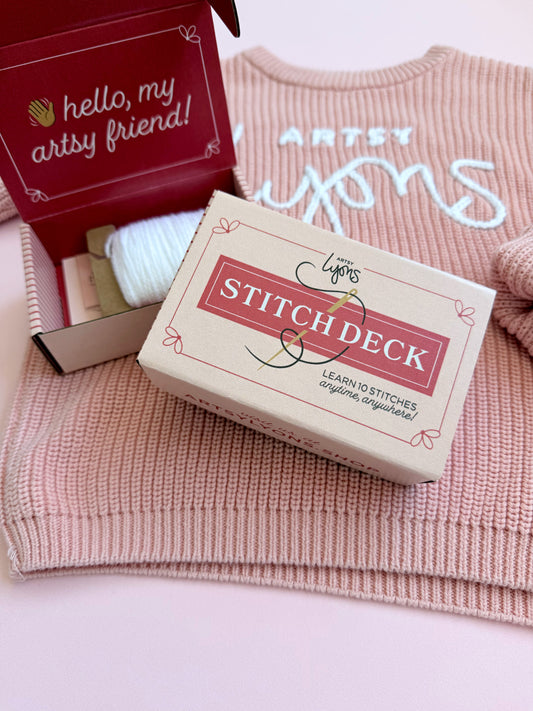 The Stitch Deck Embroidery Kit